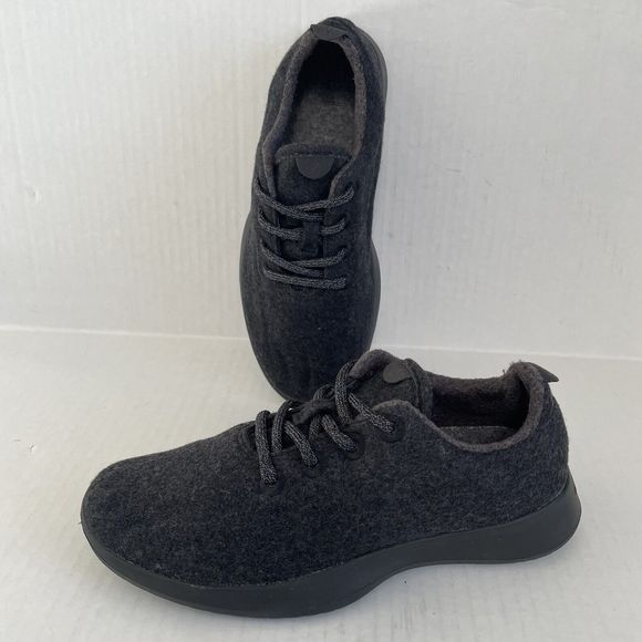 Allbirds Women's WR Low Top Athletic Lightweight Wool Runners Black Size 9 - Picture 2 of 11